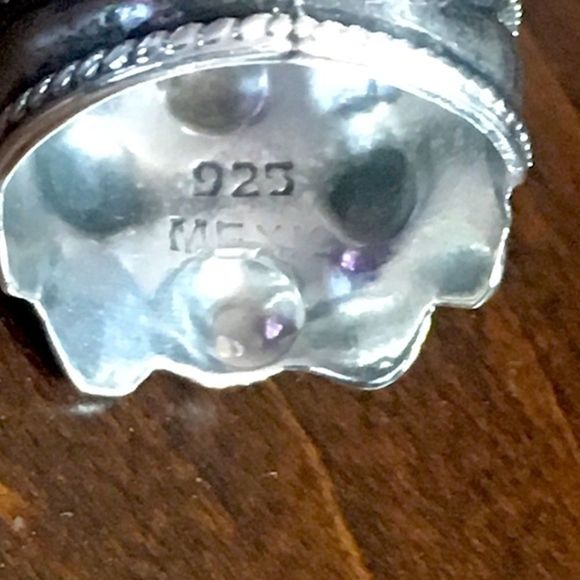 TAXCO Mexican Sterling Silver Mexican Ring Sz 6 - Picture 3 of 8